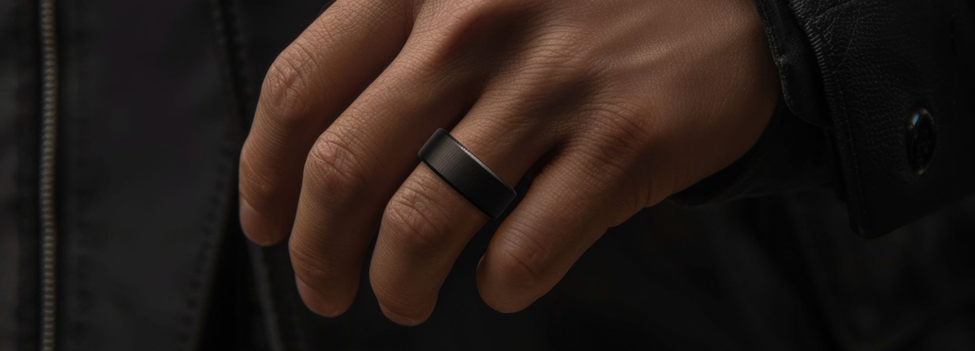 Black Tungsten Rings