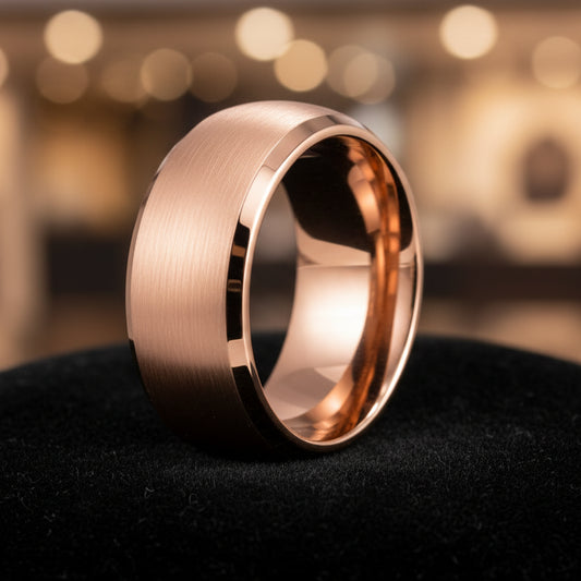 10MM Mens Tungsten Wedding Band