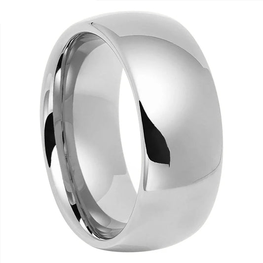 10mm Classic Tungsten Carbide Engagement Ring