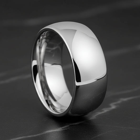 10mm Classic Tungsten Carbide Engagement Ring