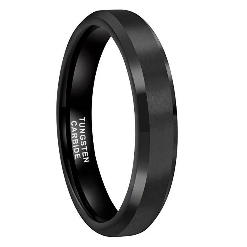 4mm_Black_Tungsten_Ring