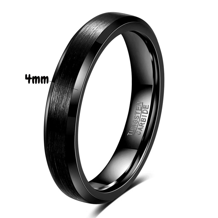 4mm Tungsten Carbide Ring
