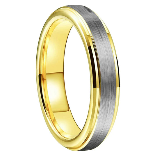 4mm tungsten carbide ring for women and men.