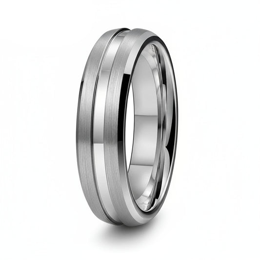 6mm Tungsten Blank Ring
