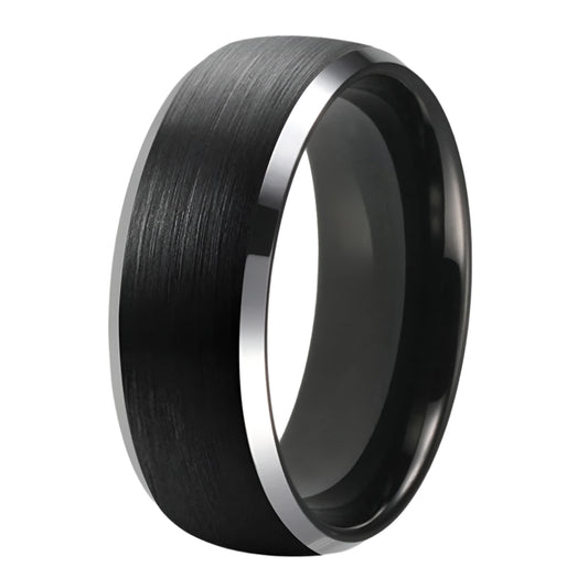 8mm Tungsten Carbide Ring