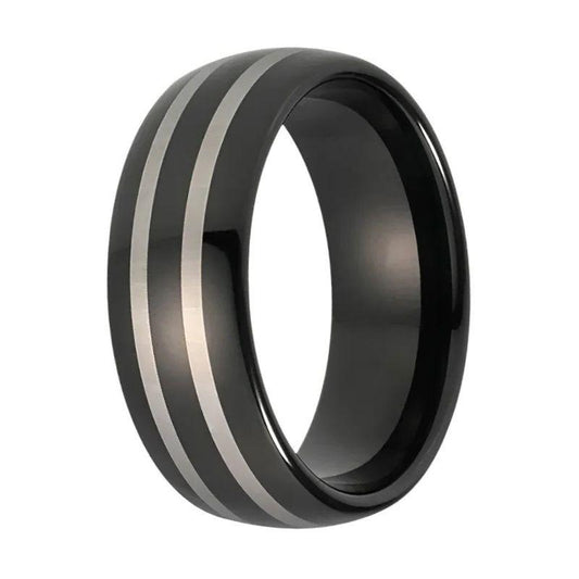 8mm_Black_Dome_Tungsten_Ring