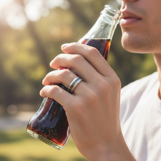 8mm Tungsten Blank Ring