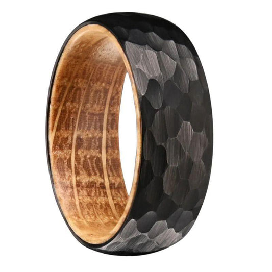 Black_Hammered_Whiskey_Barrel_Ring__Mens_8mm_Band