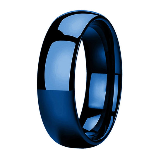 Blue Tungsten Men’s Ring