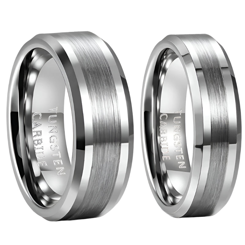 Brushed Tungsten Ring