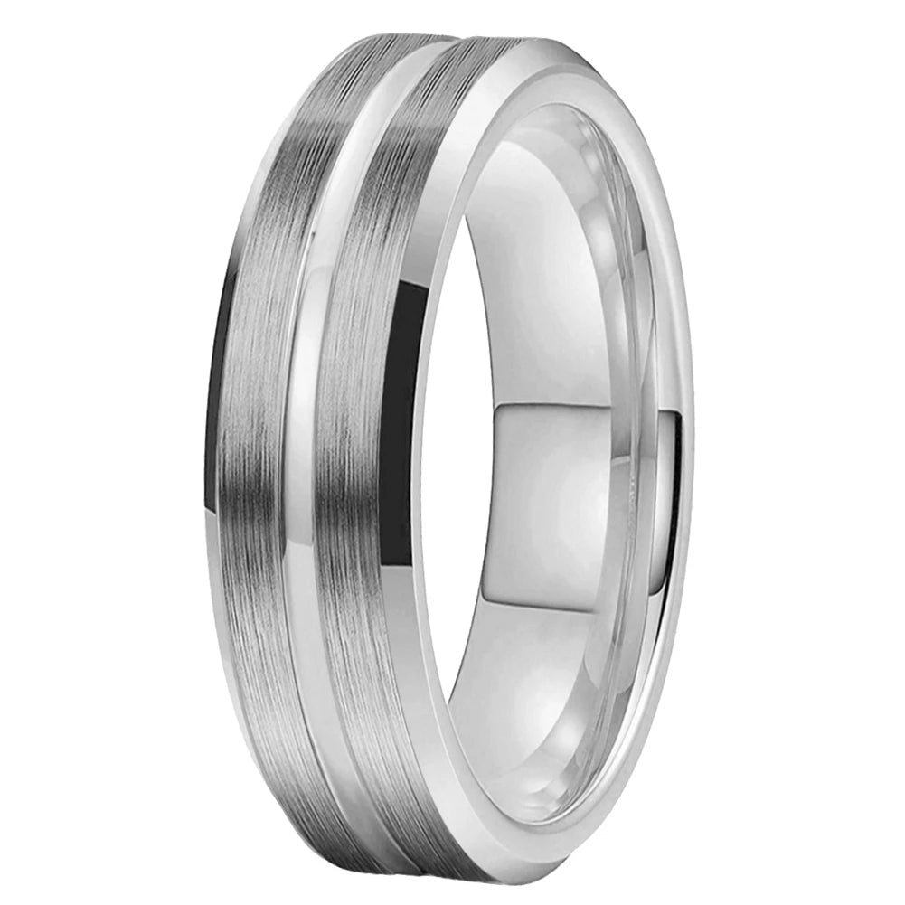 Classic Tungsten Wedding Band