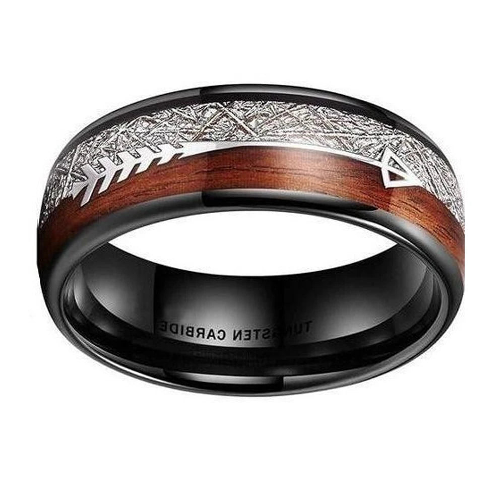 Domed Tungsten Carbide Ring