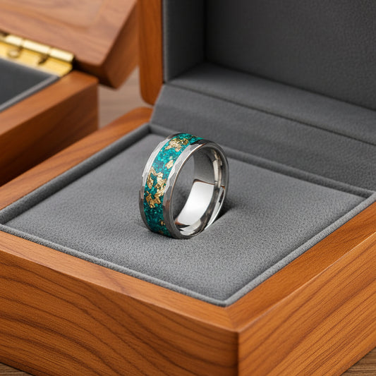 Gold_Foil_Opal_Inlay_Tungsten_Ring