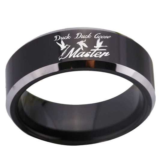 Tungsten Duck Band Ring