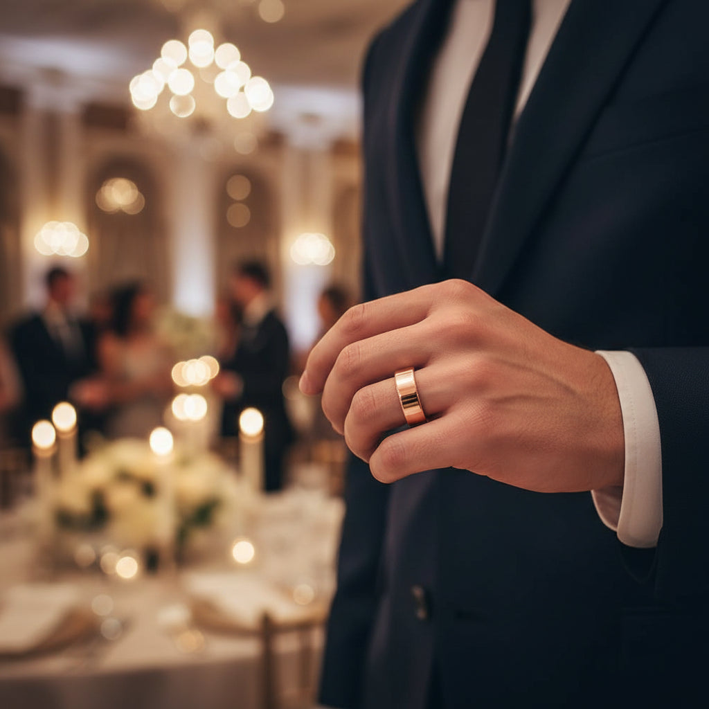 High Polished Tungsten Wedding Band