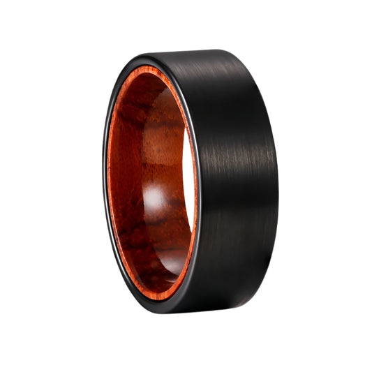 Matte Black Tungsten Ring