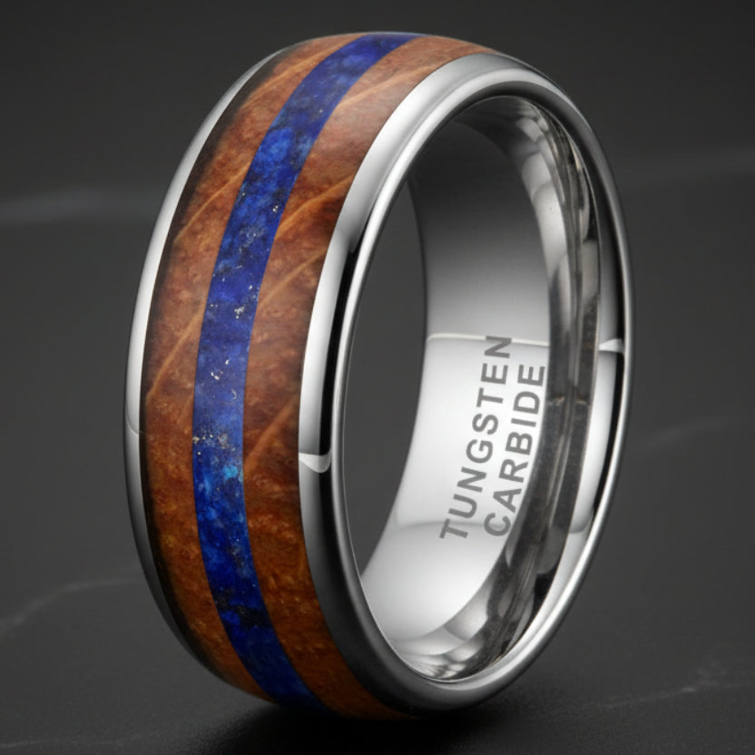 Men’s Whiskey Barrel Wedding Ring