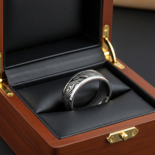 Mens_8mm_Damascus_Steel_Wedding_Band_Ring