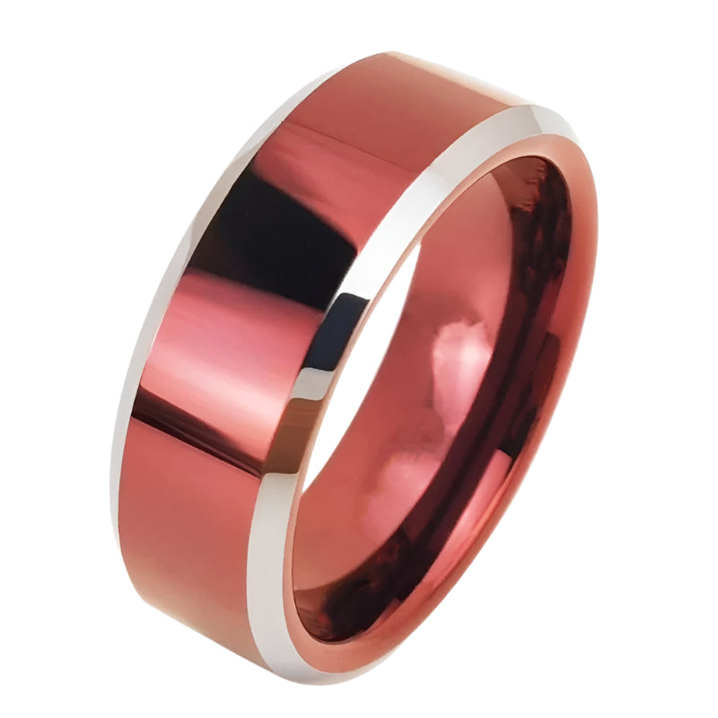 Red Tungsten Ring