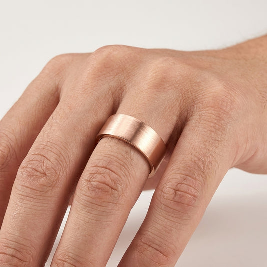 Rose Gold Tungsten Ring (12mm)