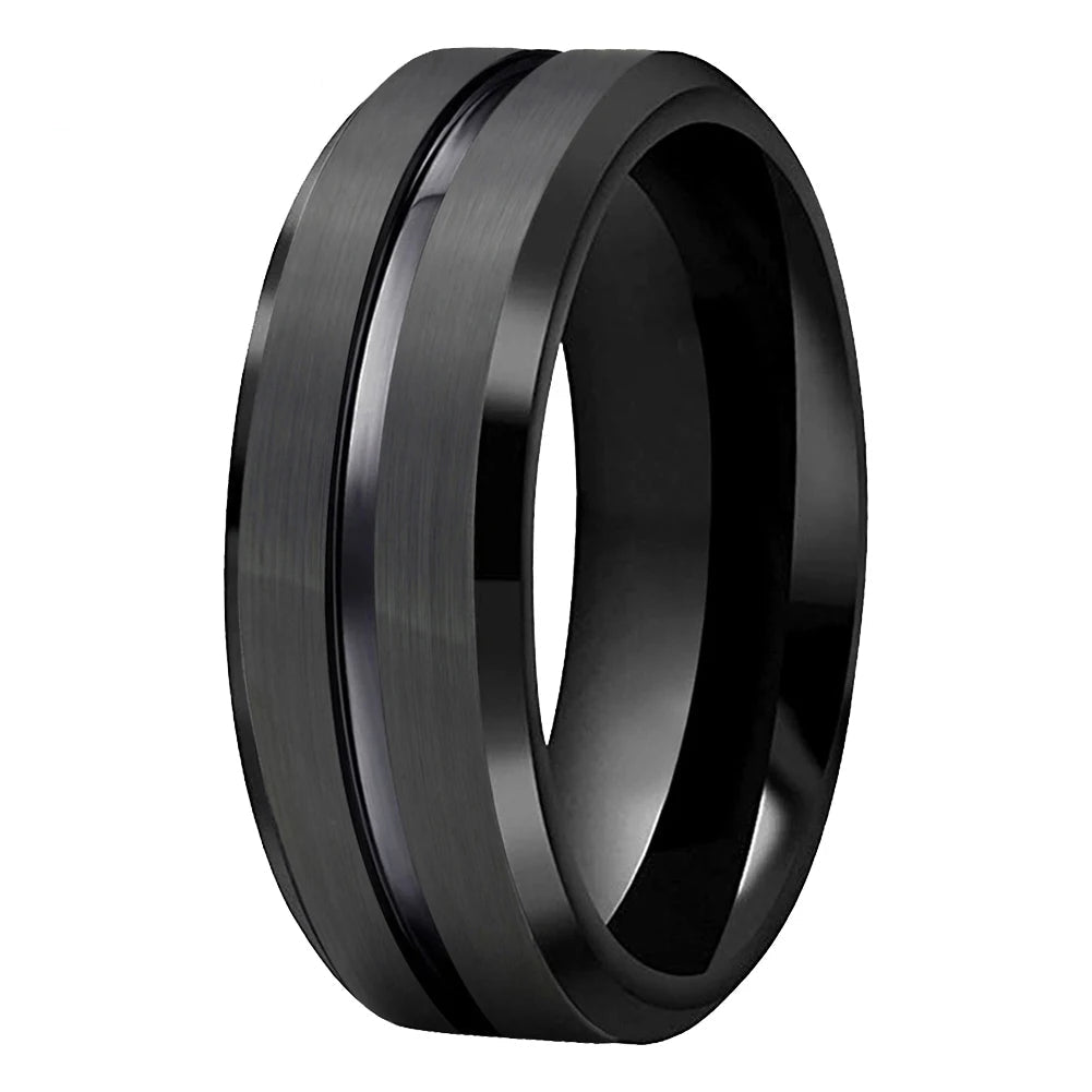 The Heritage—Classic Tungsten Wedding Band