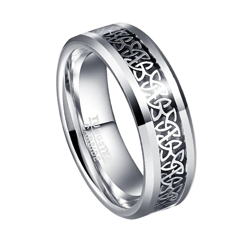 Tungsten Celtic Wedding Ring