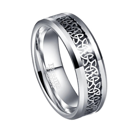 Tungsten Celtic Wedding Ring