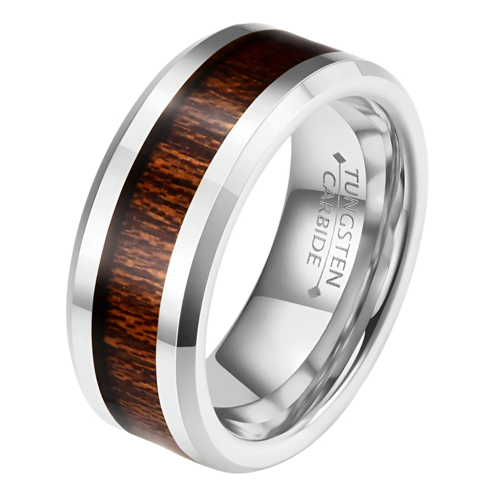 Tungsten Wood Ring
