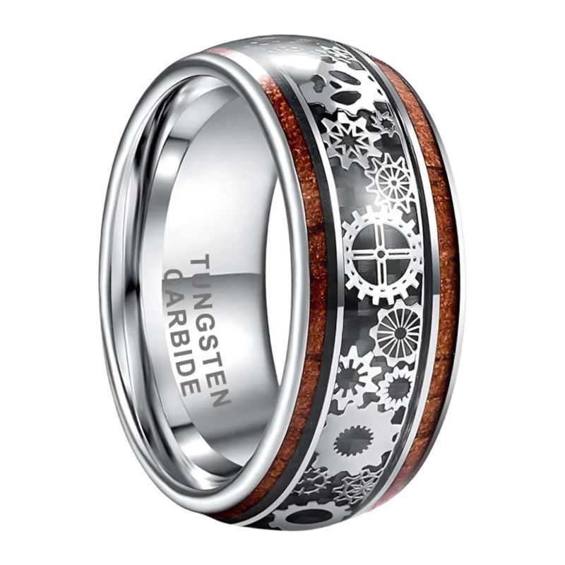 Steampunk Tungsten Ring