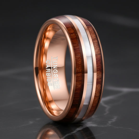 Tungsten Carbide Opal-Ring