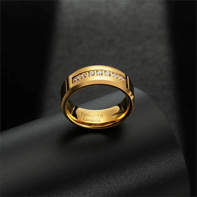 Tungsten Eternity Ring