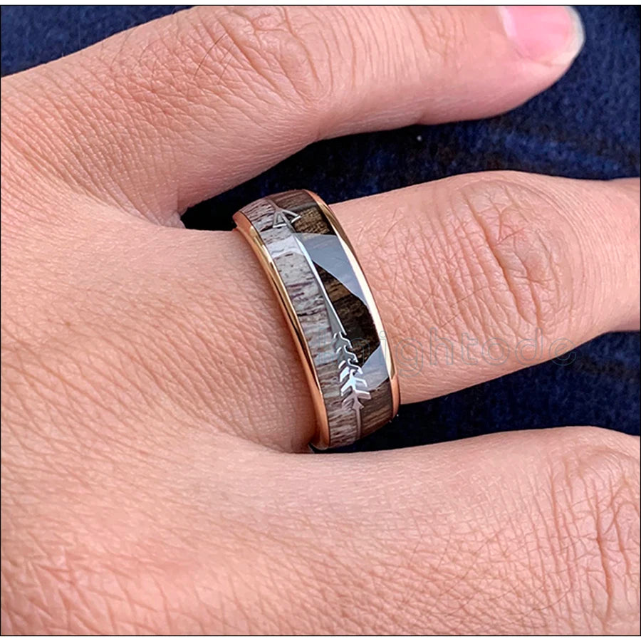 Tungsten Inlay Ring
