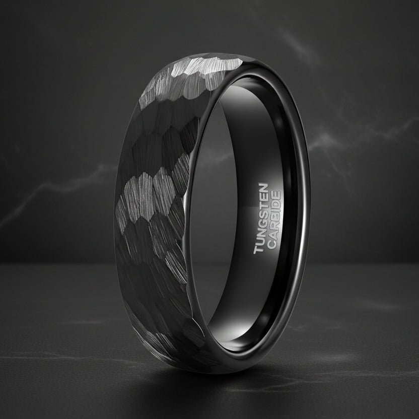 Tungsten Carbide Black Ring