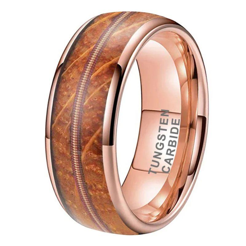 Tungsten_Carbide_Guitar_String_Whiskey_Barrel_Ring