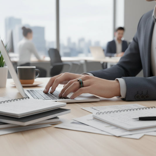 Tungsten Wood Inlay Ring