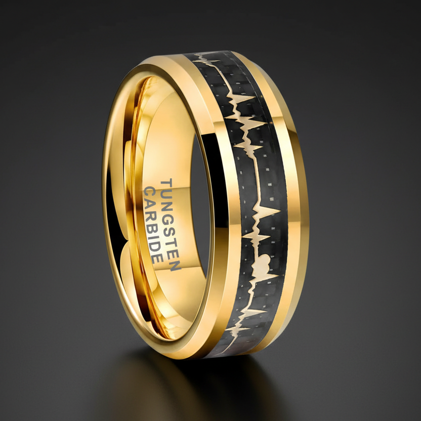 Carbon Fiber Tungsten Ring