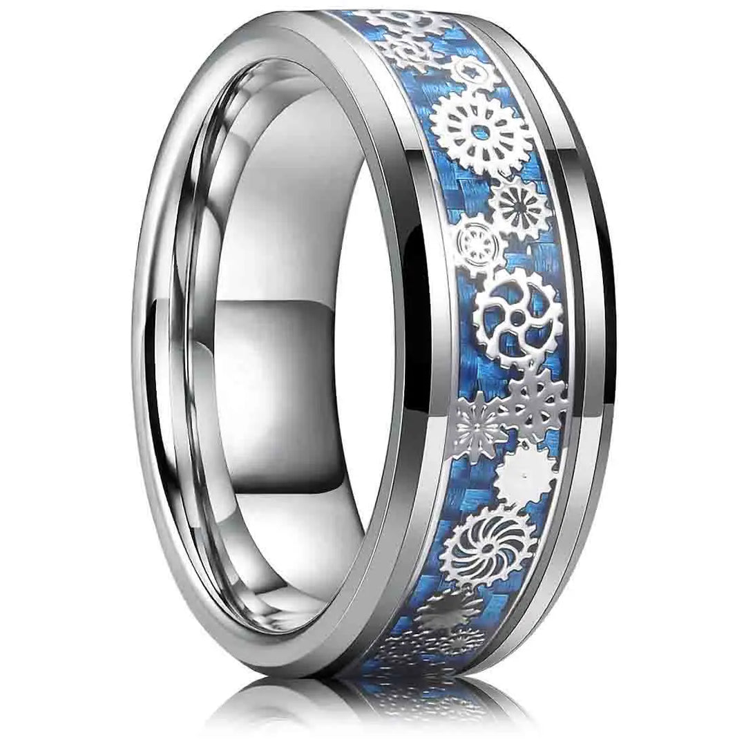 Vintage Dragon Tungsten Ring
