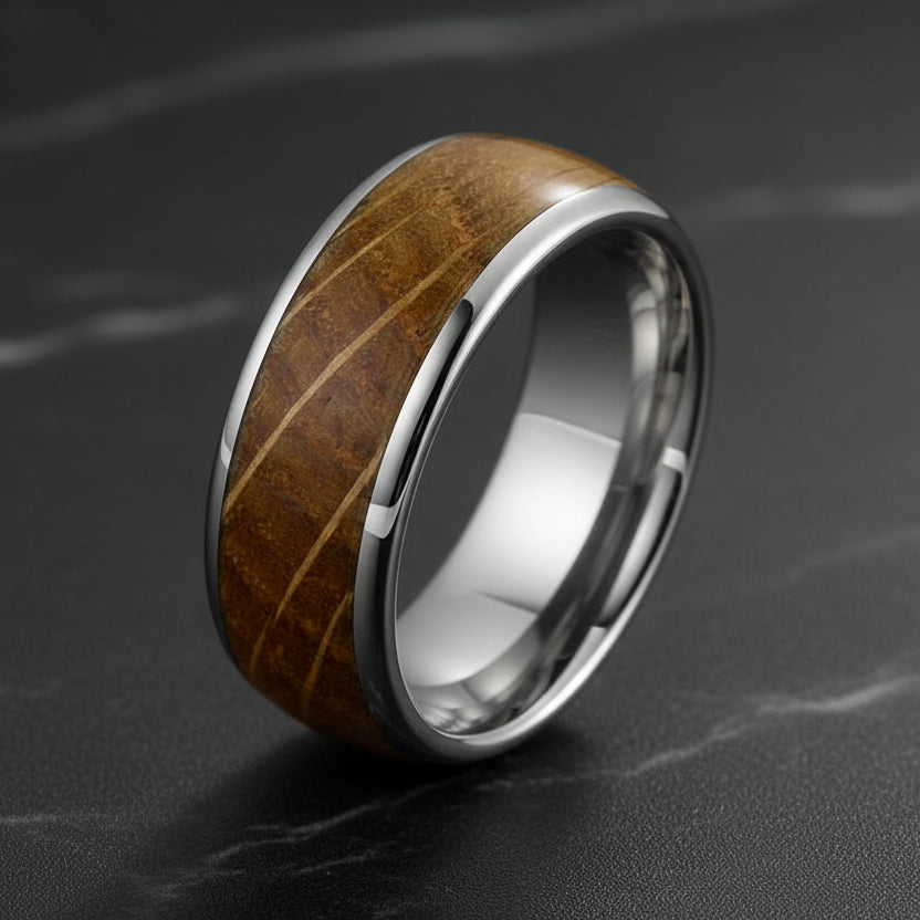 Whiskey Barrel Legacy Tungsten Band