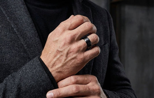 What Does a Black Ring Mean on a Man?