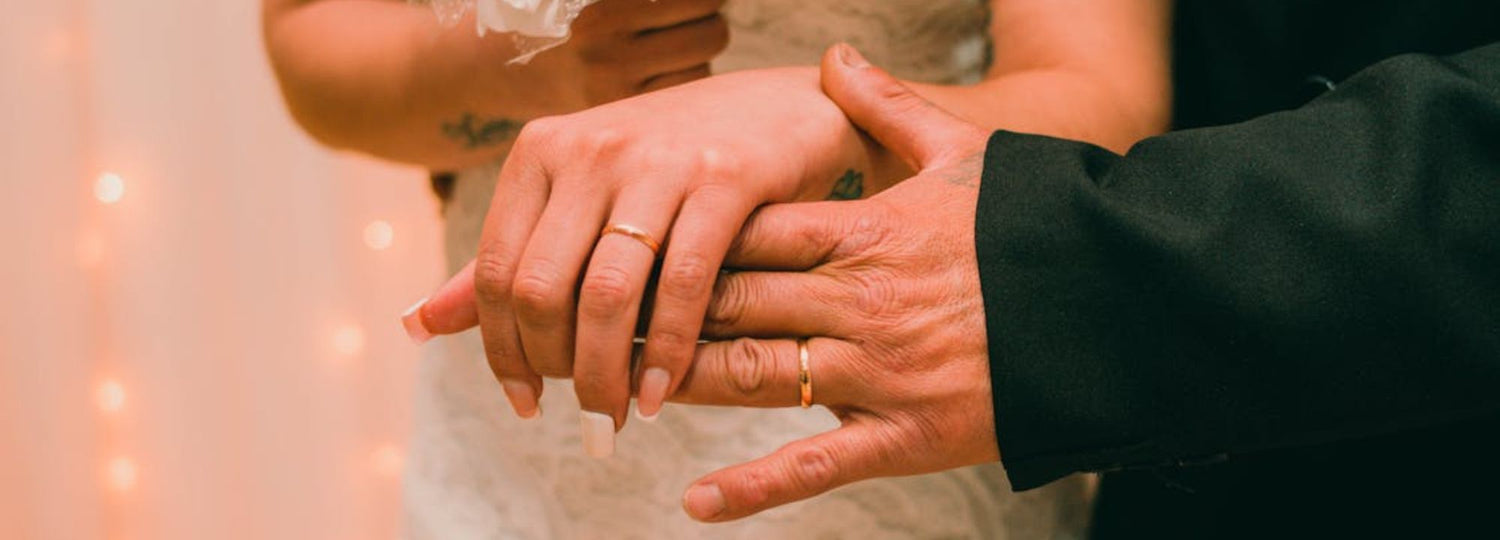 Rose Gold Tungsten Rings