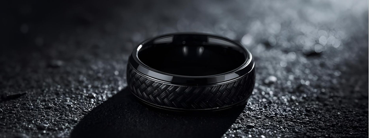 Tungsten-Carbon Fiber Ring