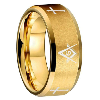 10MM_Masonic_Tungsten_Ring