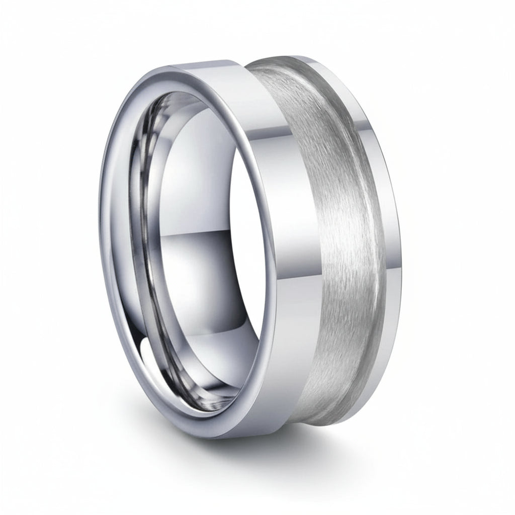 10mm Tungsten Blank Ring