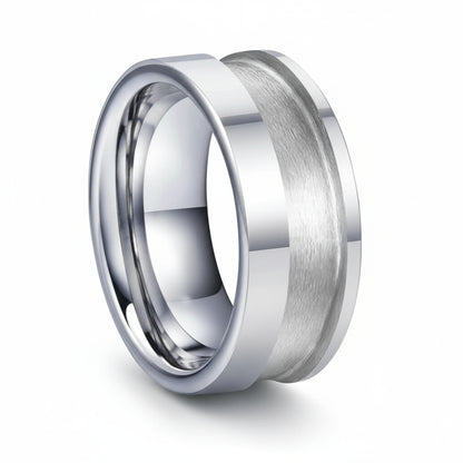 10mm Tungsten Blank Ring