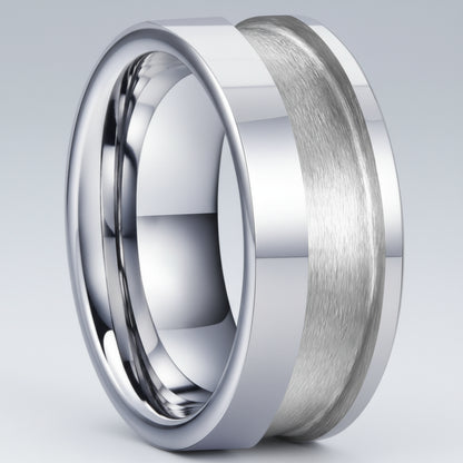 10mm Tungsten Blank Ring