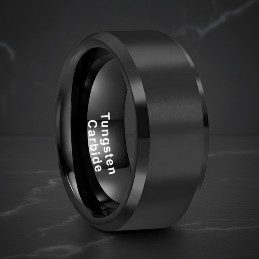 10mm_Black_Tungsten_Ring