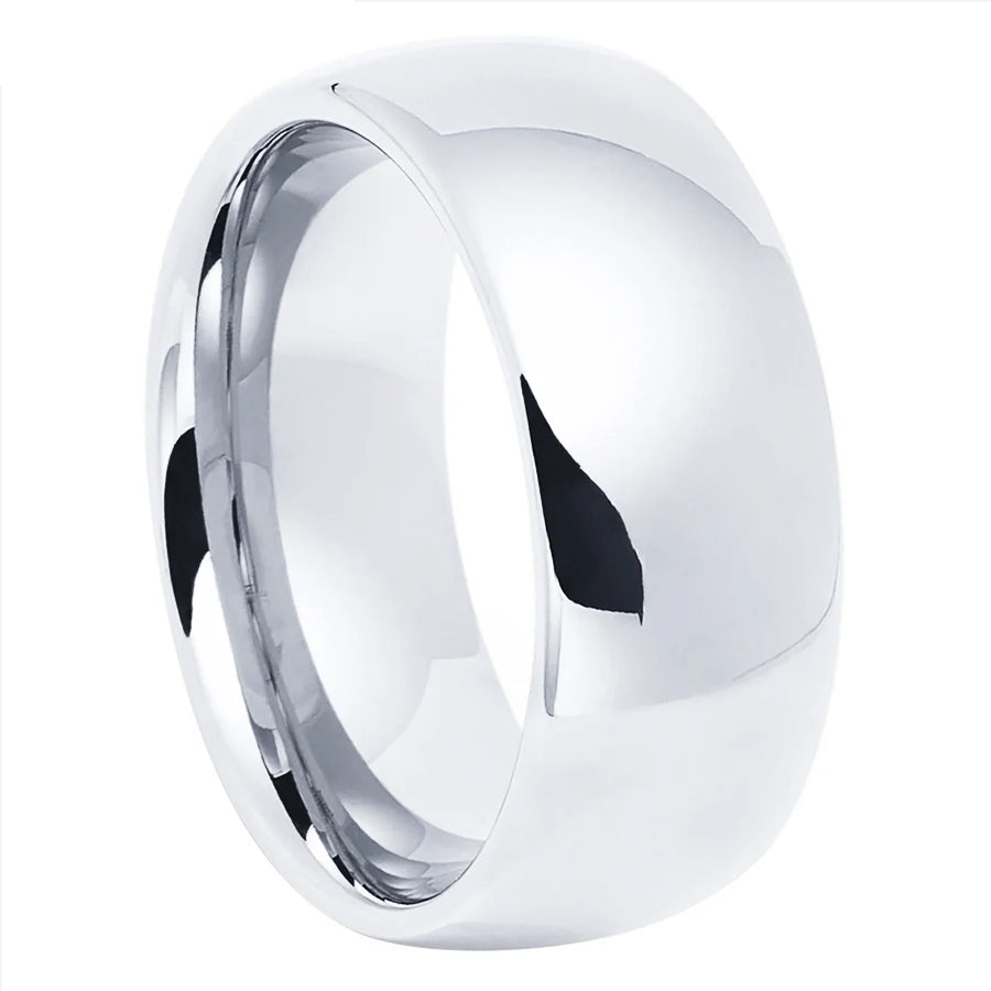 10mm Classic Tungsten Carbide Engagement Ring