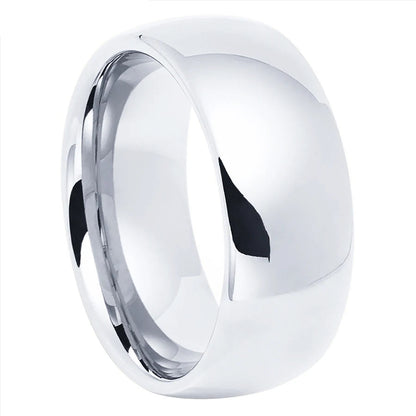 10mm Classic Tungsten Carbide Engagement Ring