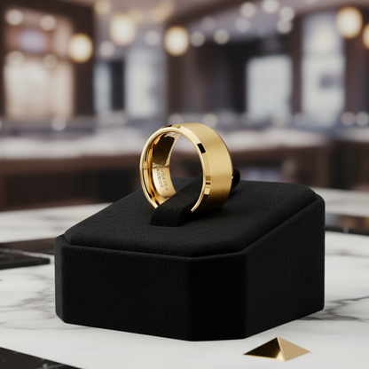 10mm_Gold_Tungsten_Ring_