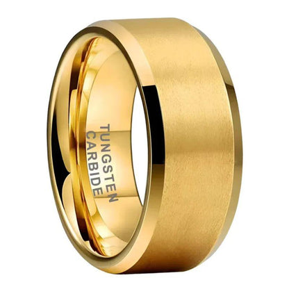 10mm_Gold_Tungsten_Ring